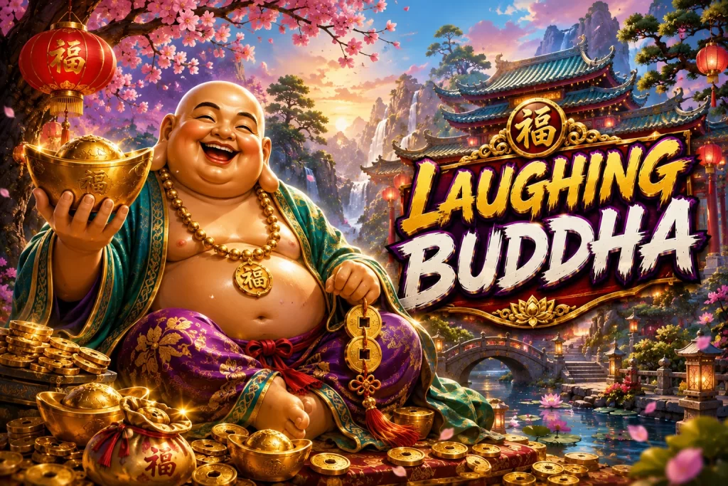 Cơn mưa tràng hạt ngọc bích rơi xuống nhân điểm trong DA88 LAUGHING BUDDHA